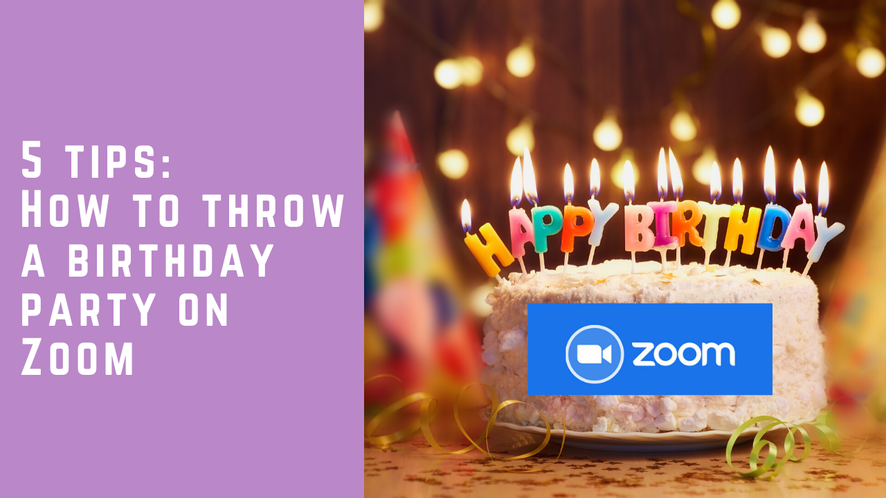 Zoom birthday party